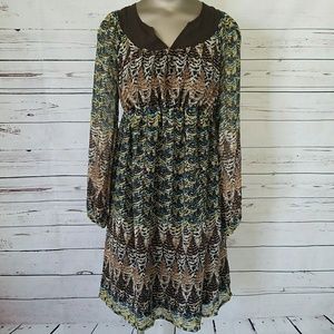 Bohemian Long sleeve Maternity dress
